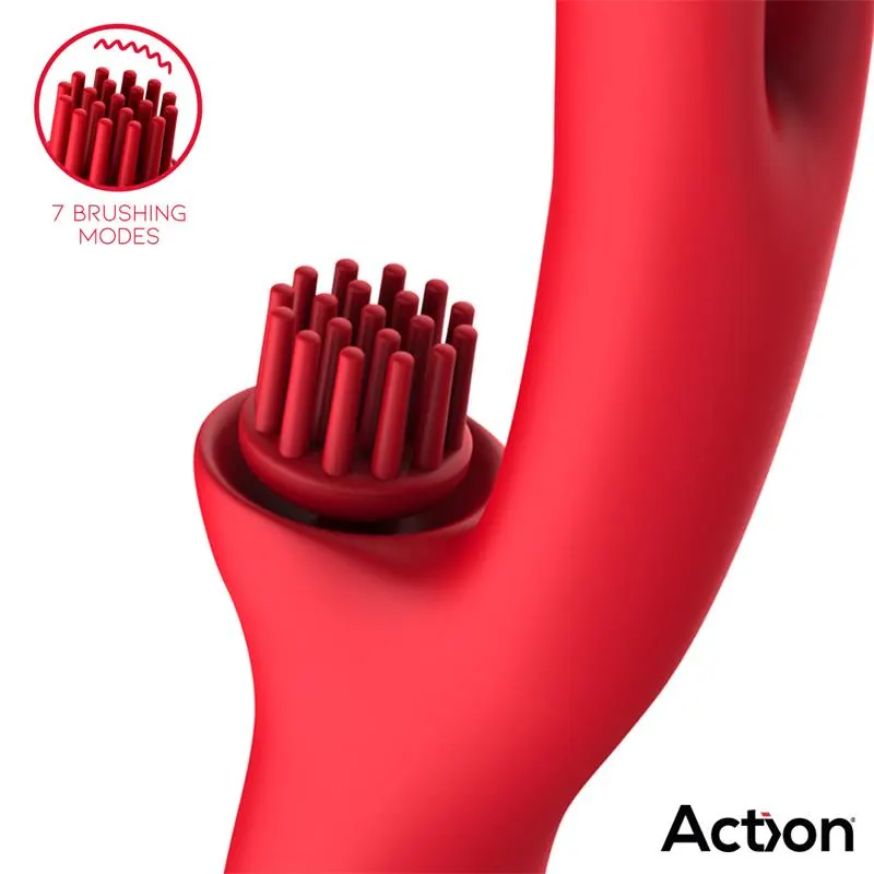 Bilma Vibrador con Movimientos Alternantes y Brushing 4 Motores · ACTION · Vibradores — Foto 4