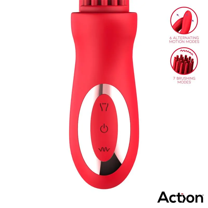 Bilma Vibrador con Movimientos Alternantes y Brushing 4 Motores · ACTION · Vibradores — Foto 8