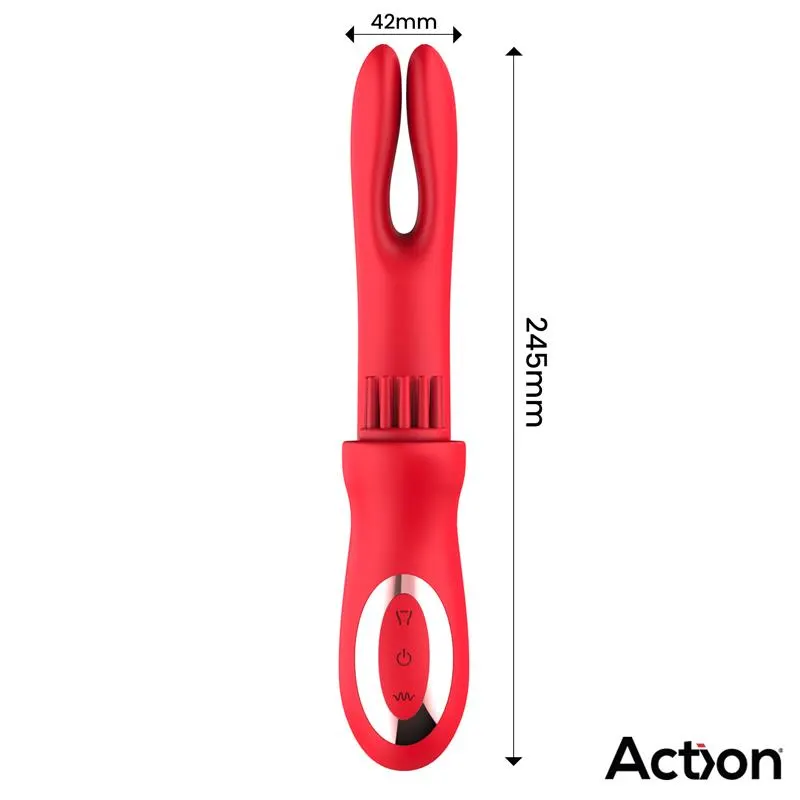 Bilma Vibrador con Movimientos Alternantes y Brushing 4 Motores · ACTION · Vibradores — Foto 9