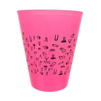 Vaso Plástico Diseño Penes Fuscia 500ml · DIVERTY SEX · Juegos y Complementos Divertidos