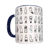 Taza Mug Vibradores 370 ml · DIVERTY SEX · Juegos y Complementos Divertidos