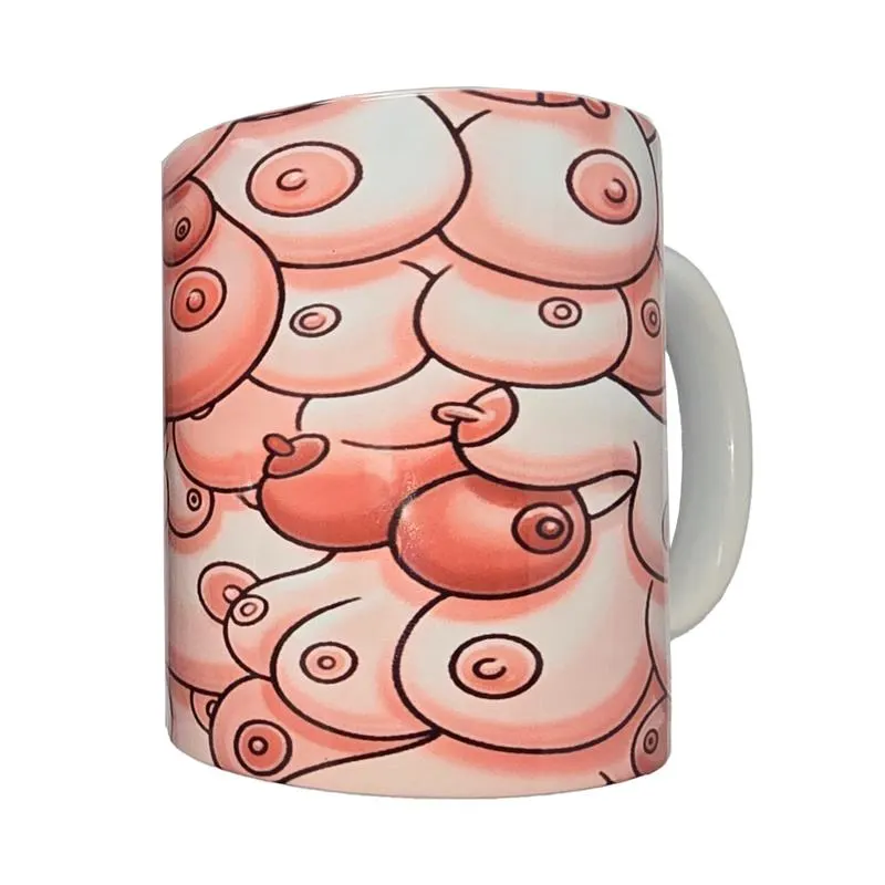 Taza Color Pechos 370ml · DIVERTY SEX · Juegos y Complementos Divertidos