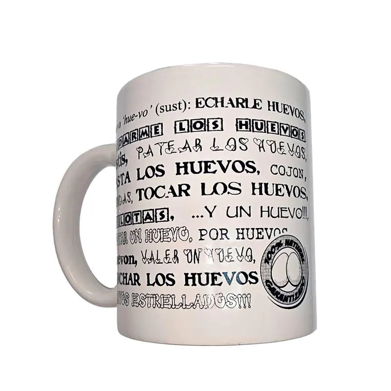 Taza Mug Sinonimos Huevos 370ml · DIVERTY SEX · Juegos y Complementos Divertidos
