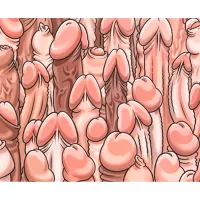 Alfombrilla para Raton con Penes 22 x 18 cm · DIVERTY SEX · Juegos y Complementos Divertidos