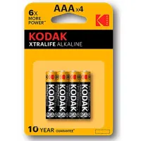 Xtralife Pila Alcalina AAA LR3 Blister de 4 · KODAK · Accesorios y Sets