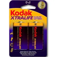 Xtralife Pila Alkalina D LR20 Blister de 2 · KODAK · Accesorios y Sets