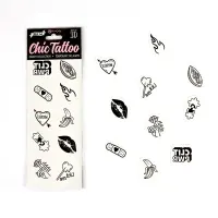 Set de 10 Tattoos Temporales Candy Collection · SECRET PLAY · Juegos y Complementos Divertidos