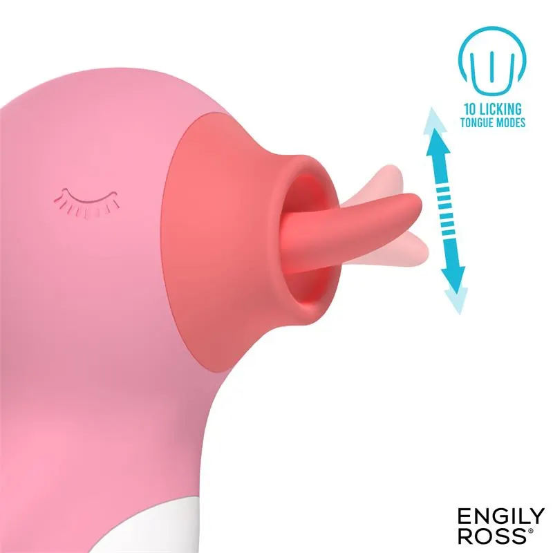 Quacky Masajeador con Lengua Licking · ENGILY ROSS · Accesorios y Sets — Foto 2