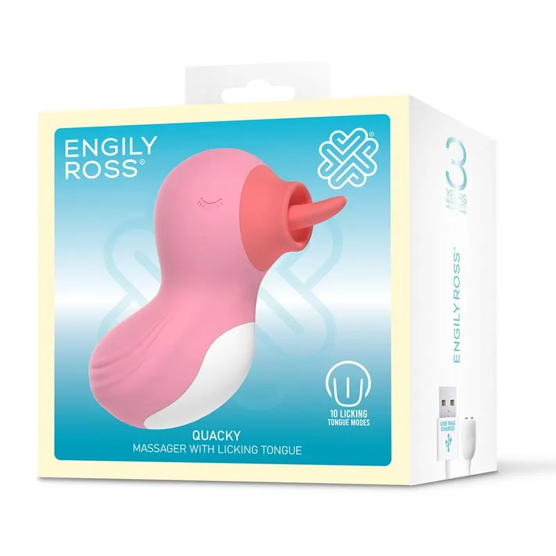 Quacky Masajeador con Lengua Licking · ENGILY ROSS · Accesorios y Sets — Foto 9