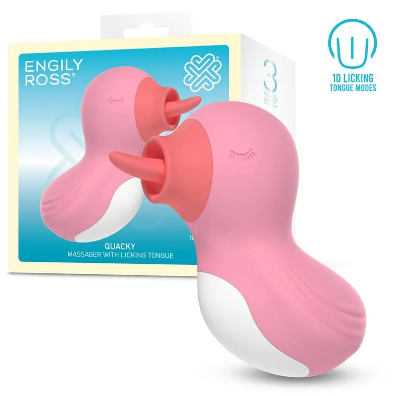 Quacky Masajeador con Lengua Licking · ENGILY ROSS · Accesorios y Sets