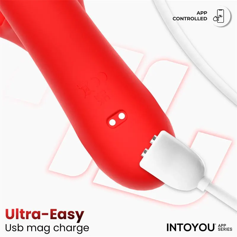 Franky Vibrador con Biting y Bola Rotativa con APP · INTOYOU APP SERIES · Vibradores — photo 11