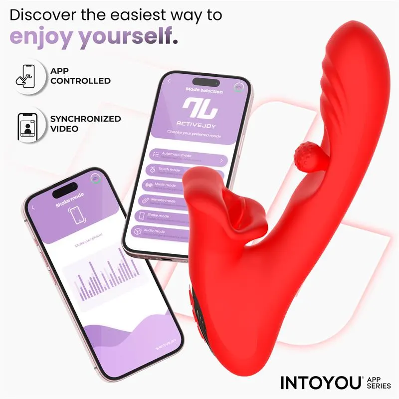 Franky Vibrador con Biting y Bola Rotativa con APP · INTOYOU APP SERIES · Vibradores — photo 3