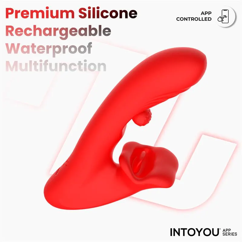 Franky Vibrador con Biting y Bola Rotativa con APP · INTOYOU APP SERIES · Vibradores — photo 4