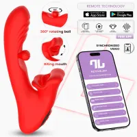 Franky Vibrador con Biting y Bola Rotativa con APP · INTOYOU APP SERIES · Vibradores