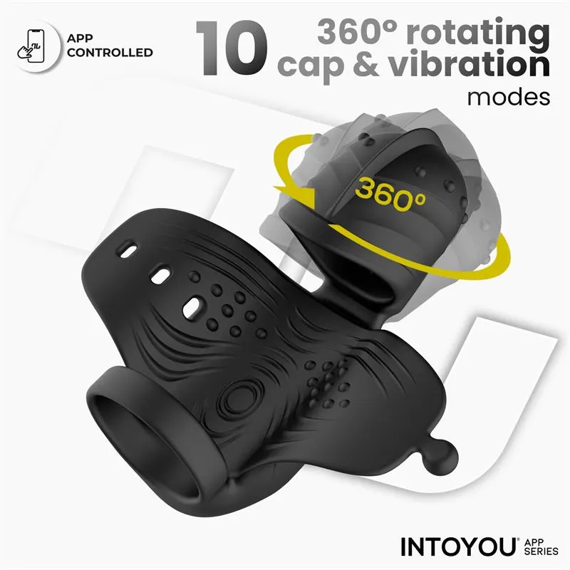 Zonte Masturbador con Rotación y Vibración con App · INTOYOU APP SERIES · Vibradores — photo 2