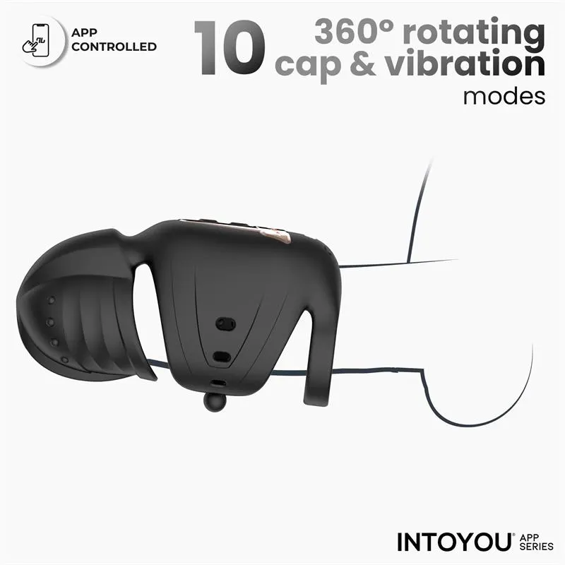 Zonte Masturbador con Rotación y Vibración con App · INTOYOU APP SERIES · Vibradores — photo 4