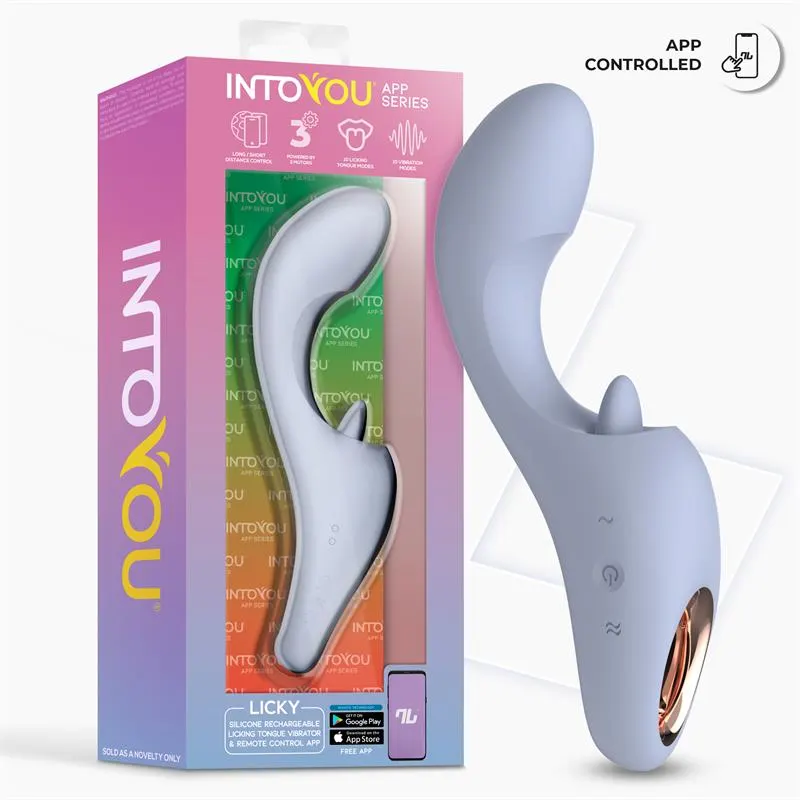 Licky Vibrador con Lengua Licking con App · INTOYOU APP SERIES · Vibradores — Foto 13