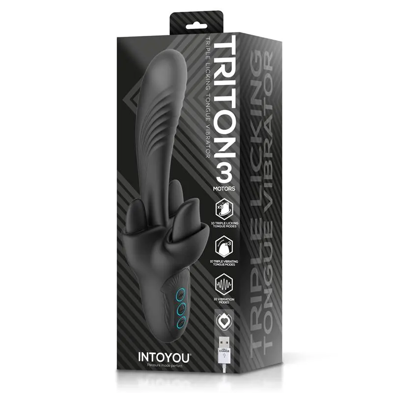 Triton Vibrador Triple Lengua · INTOYOU · Vibradores — Foto 13