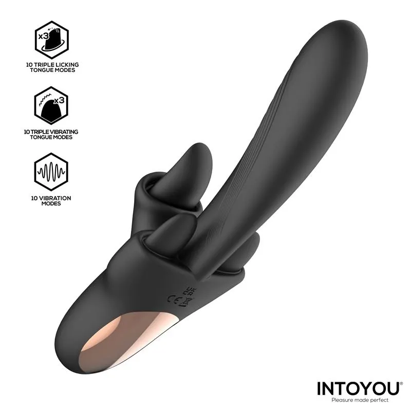Triton Vibrador Triple Lengua · INTOYOU · Vibradores — Foto 5