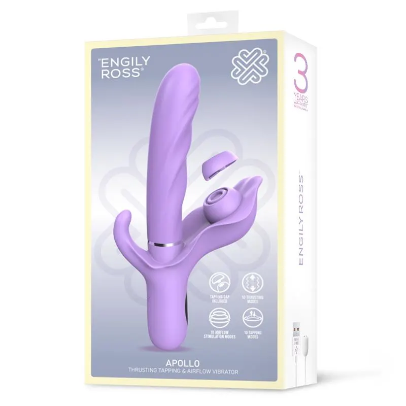 Apollo Vibrador con Thrusting, Tapping y Succión · ENGILY ROSS · Vibradores — Foto 11