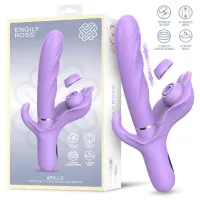 Apollo Vibrador con Thrusting, Tapping y Succión · ENGILY ROSS · Vibradores