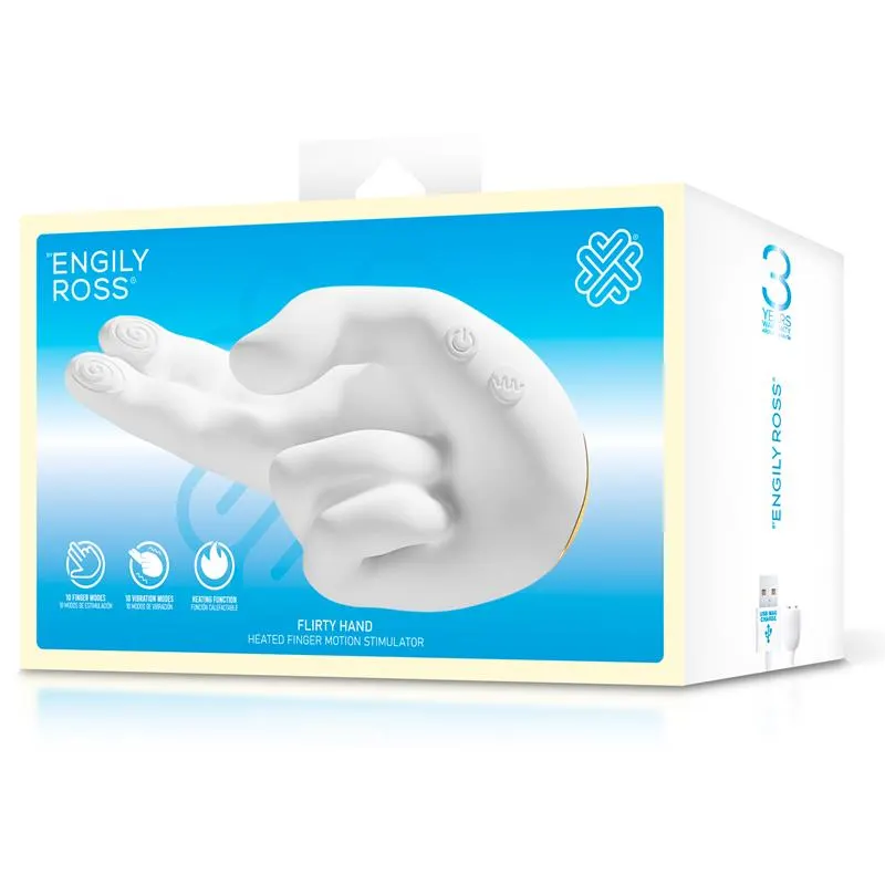 Flirty Hand Estimulador Finger con Efecto Calor · ENGILY ROSS · Masturbadores Ella — photo 9