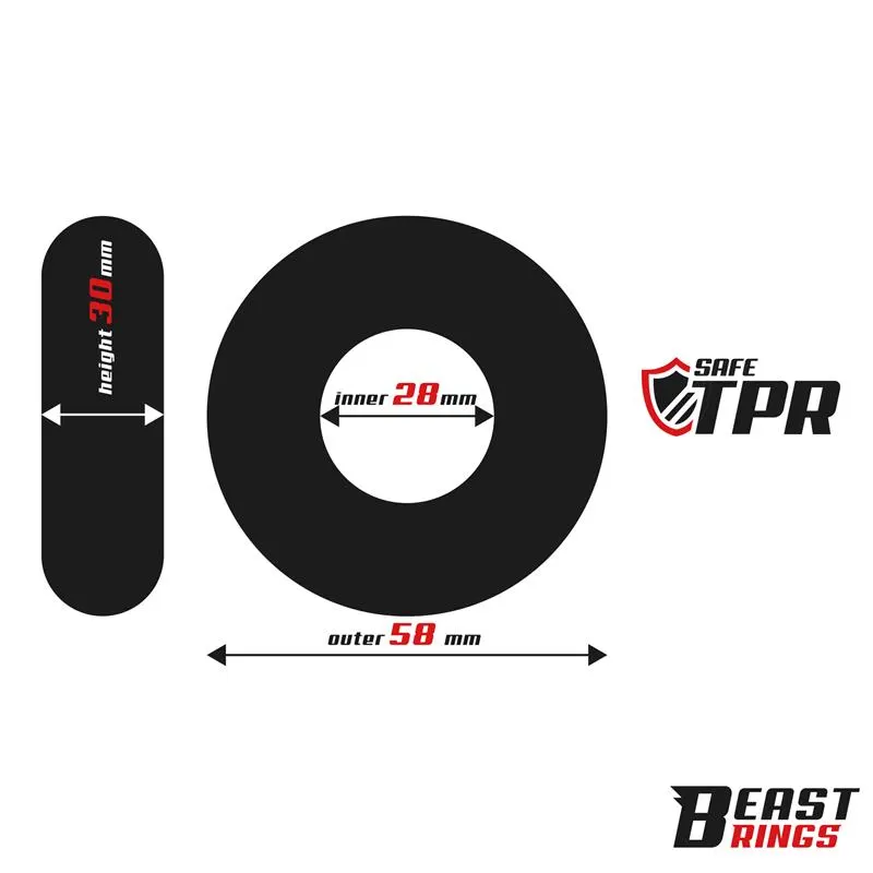 Anillo Tyre 28 mm · BEAST RINGS · Anillos para el Pene — Foto 6