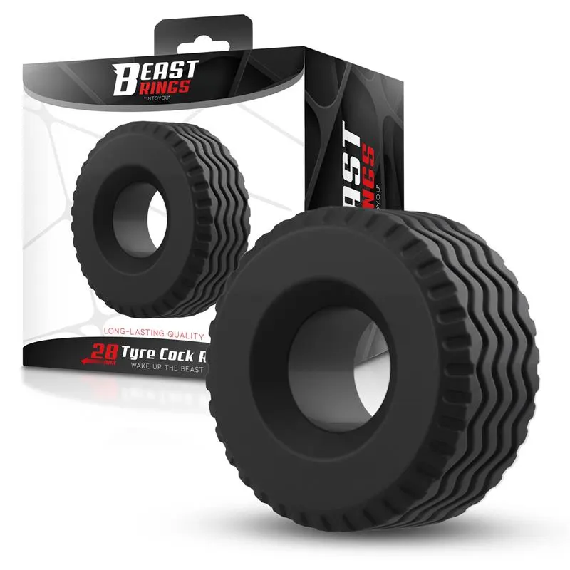Anillo Tyre 28 mm · BEAST RINGS · Anillos para el Pene