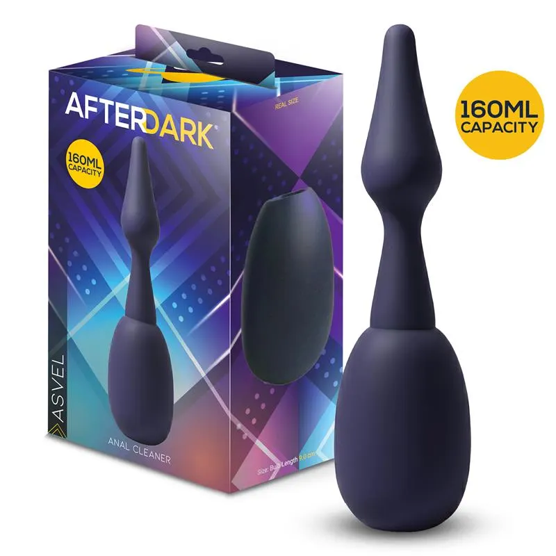 Asvel Ducha Anal Silicona 160 ml · AFTERDARK · Anal