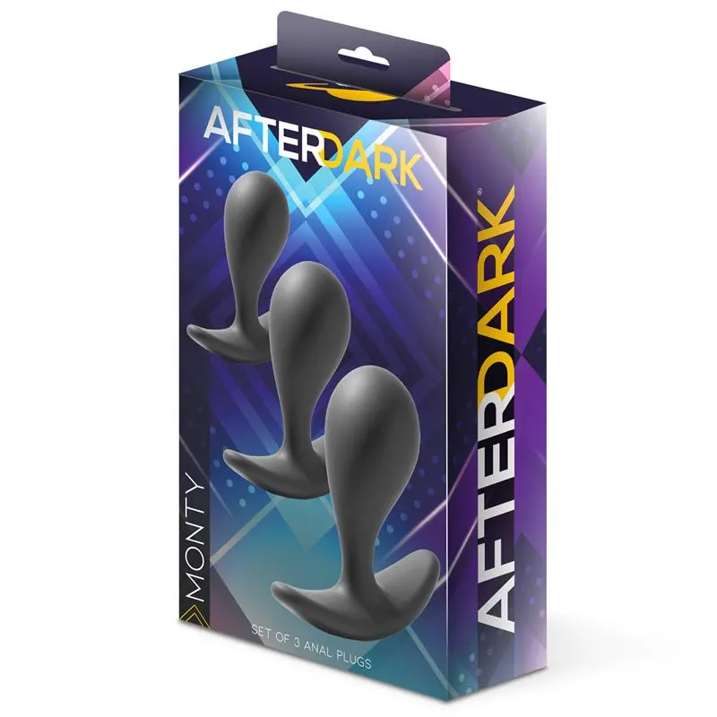Monty Set de 3 Plugs Anales · AFTERDARK · Anal — Foto 4