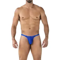 C4MSPX06 Tanga Brasileño Mesh Electric Blue · CUT4MEN · Tangas y Braguitas
