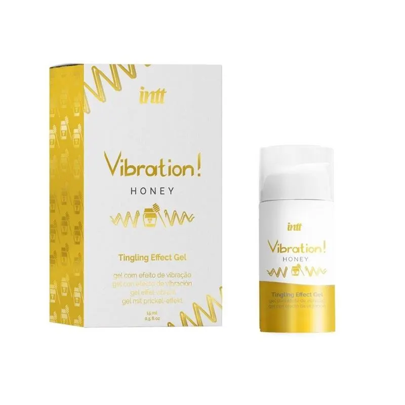 Vibrador Líquido Vibration Honey · INTT · Potenciadores y Retardantes
