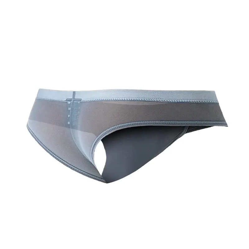 C4MSPX22 Calzoncillo Hybrid Cheeky Brief Mesh Grey · CUT4MEN · Tangas y Braguitas — Foto 4