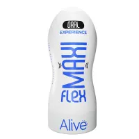 Oral Maxi Flesh Masturbador Talla L · ALIVE · Masturbadores Él