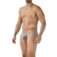C4MSPXBUL01 Calzoncillo Tiro Bajo Mesh Grey · CUT4MEN · Tangas y Braguitas