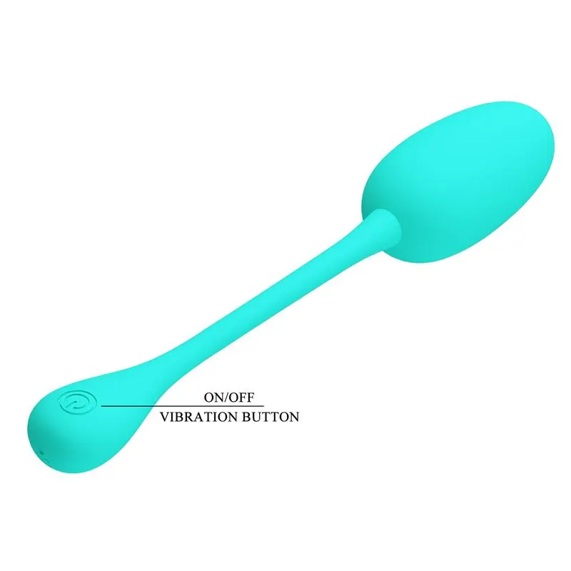 Knucker Huevo Vibrador Verde · PRETTYLOVE · Huevos y Balas Vibradoras — photo 8