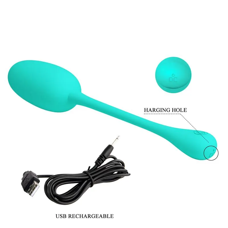 Knucker Huevo Vibrador Verde · PRETTYLOVE · Huevos y Balas Vibradoras — photo 9