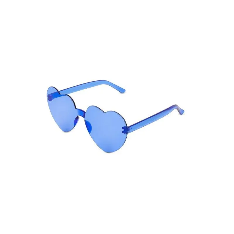 Gafas Party con Forma de Corazon Azul · DIVERTY SEX · Juegos y Complementos Divertidos