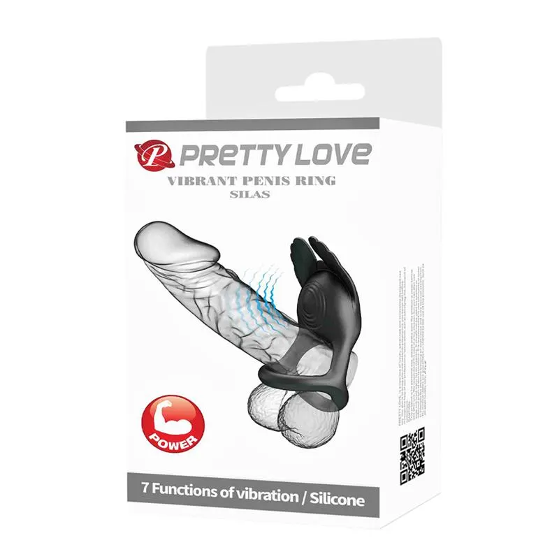 Silas Anillo para el Pene Negro · PRETTYLOVE · Anillos para el Pene — Foto 10