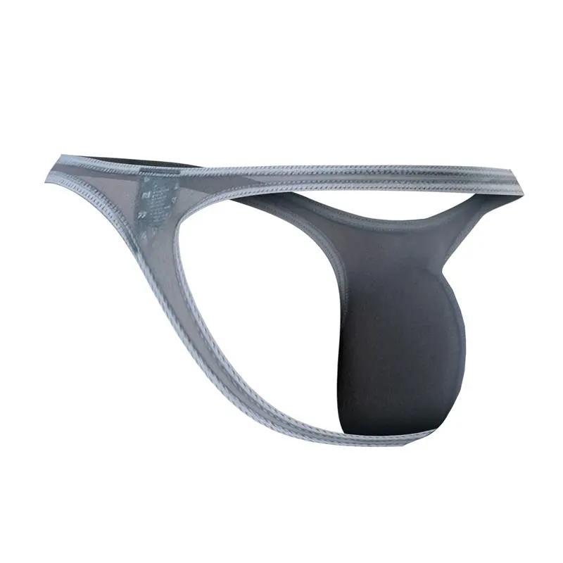 C4MSPXBUL04 Tanga Plus Mesh Grey · CUT4MEN · Tangas y Braguitas — Foto 4