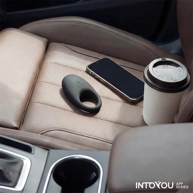Ringo Anillo Vibrador con APP Unibody Negro · INTOYOU APP SERIES · Anillos para el Pene — Foto 13