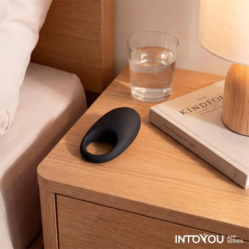 Ringo Anillo Vibrador con APP Unibody Negro · INTOYOU APP SERIES · Anillos para el Pene — Foto 14