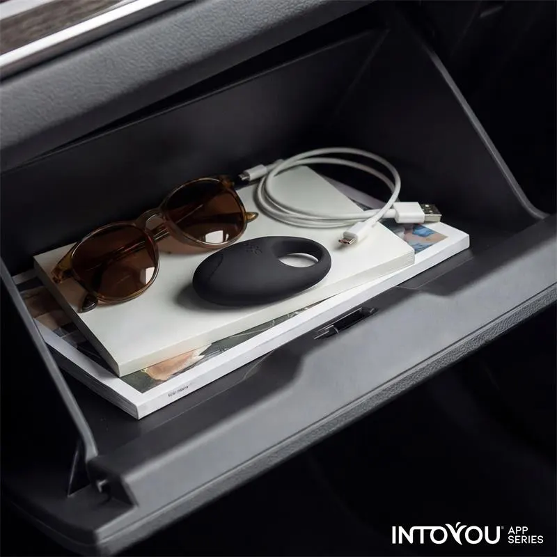 Ringo Anillo Vibrador con APP Unibody Negro · INTOYOU APP SERIES · Anillos para el Pene — Foto 15