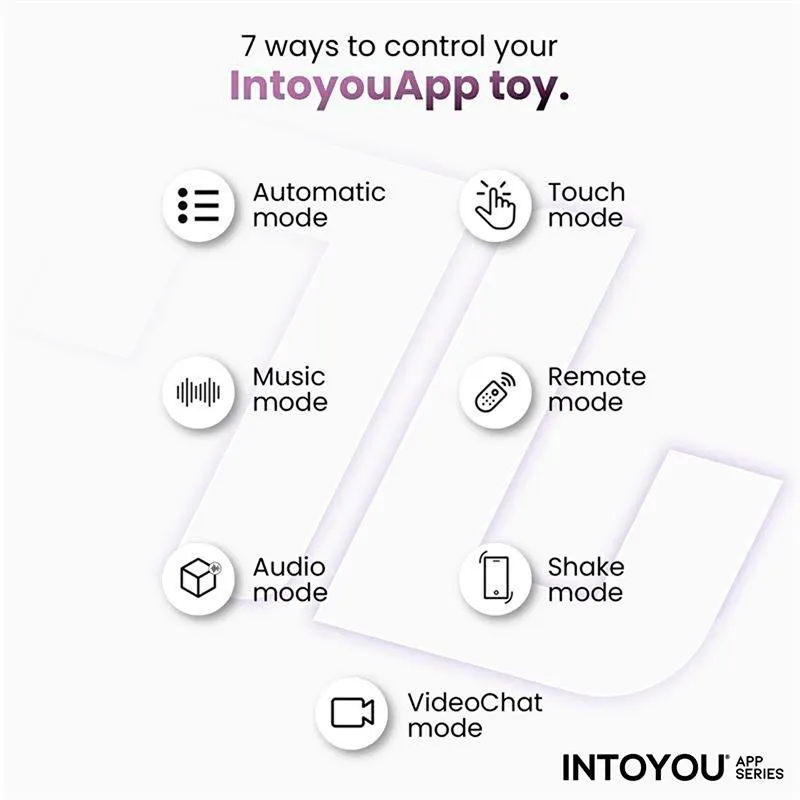 Ringo Anillo Vibrador con APP Unibody Negro · INTOYOU APP SERIES · Anillos para el Pene — Foto 10