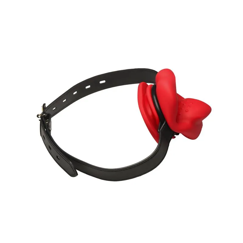 Sissy Mordaza Boca con Vibración · MASTER SERIES · Máscaras, Antifaces y Mordazas — Foto 4