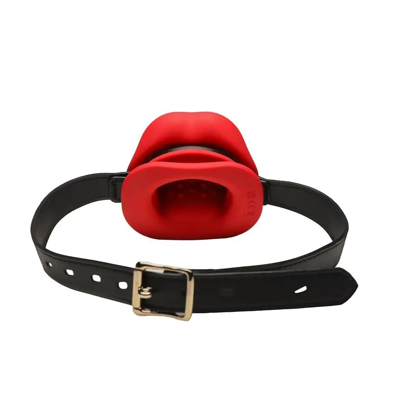 Sissy Mordaza Boca con Vibración · MASTER SERIES · Máscaras, Antifaces y Mordazas — Foto 6