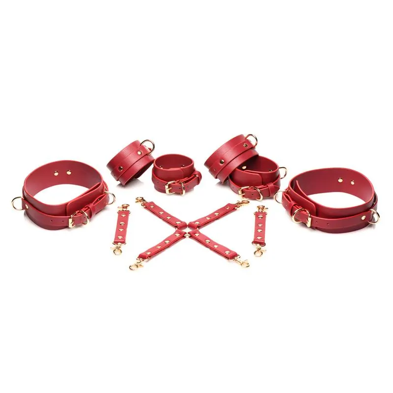 Crimson Captive Set de Ataduras Ajustables · MASTER SERIES · Accesorios BDSM y Fetish — photo 3