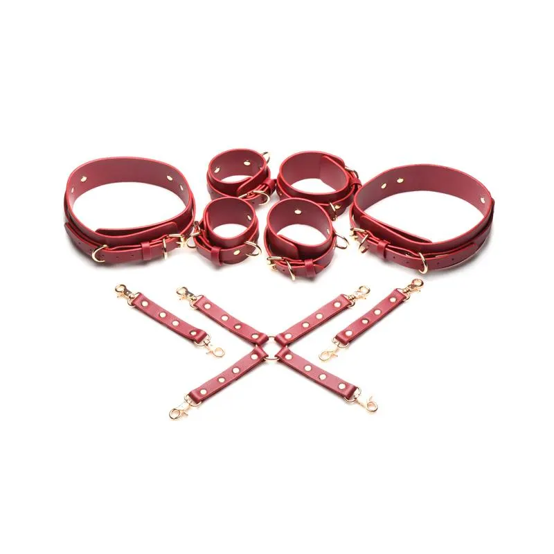 Crimson Captive Set de Ataduras Ajustables · MASTER SERIES · Accesorios BDSM y Fetish — photo 4