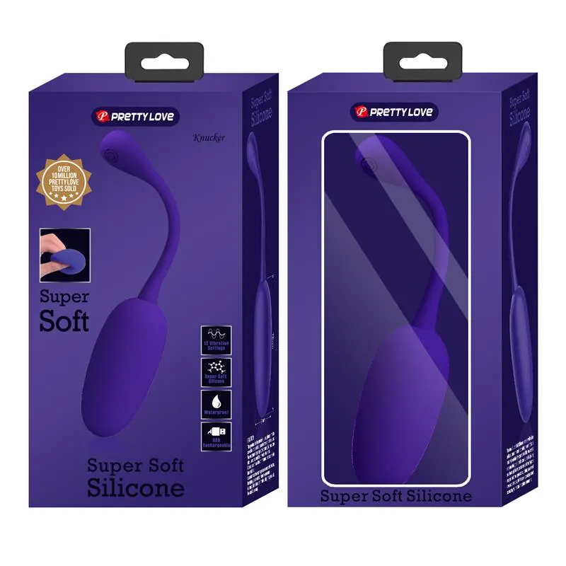 Knucker Huevo Vibrador Púrpura · PRETTYLOVE · Huevos y Balas Vibradoras — Foto 11