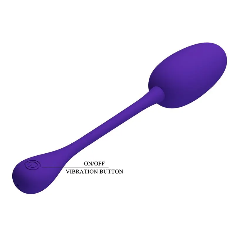 Knucker Huevo Vibrador Púrpura · PRETTYLOVE · Huevos y Balas Vibradoras — Foto 8